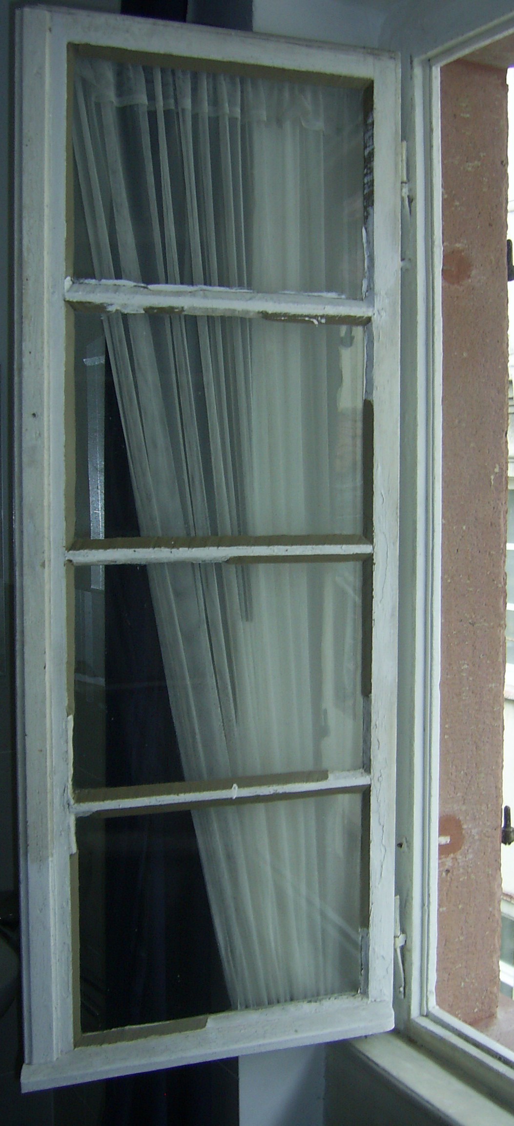 Barocker Flügel, vor der Restaurierung